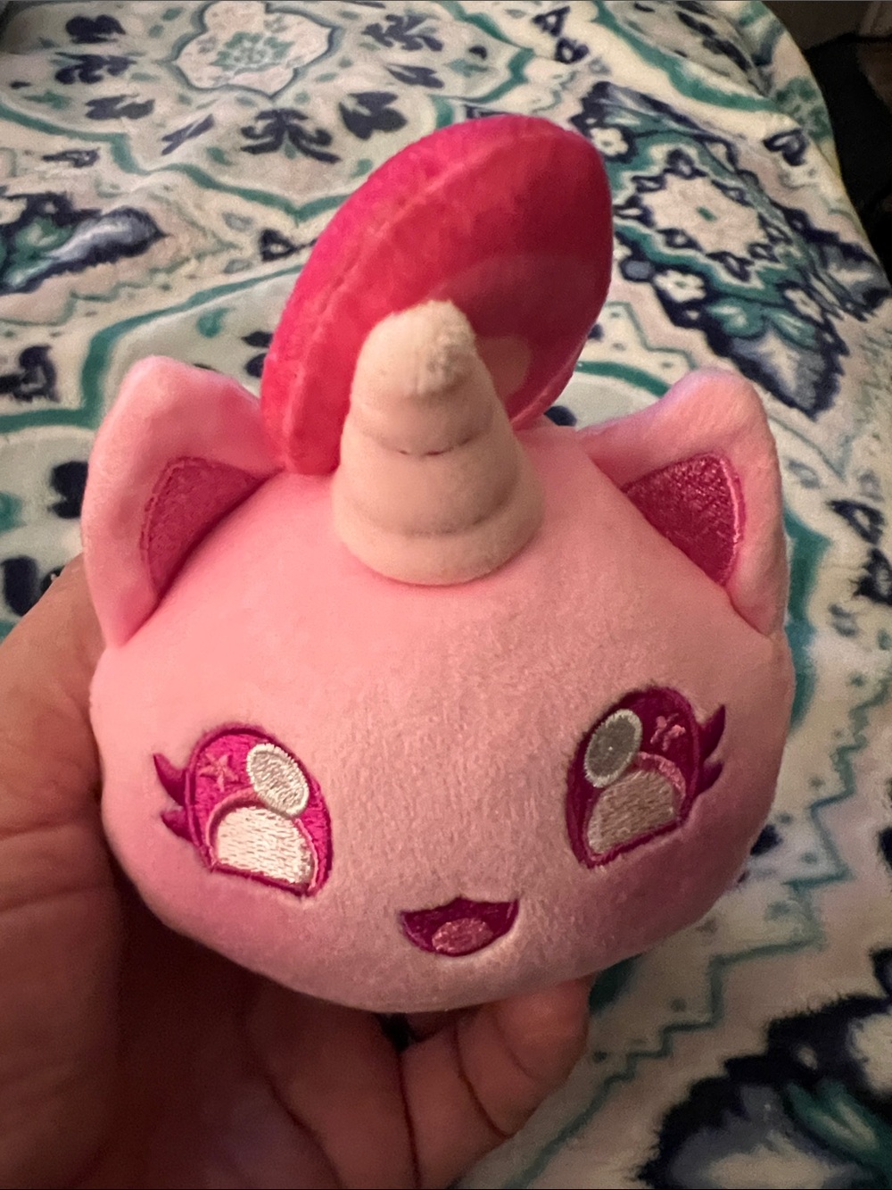 Aphmau Plush Toy - Pink Unicorn Cat